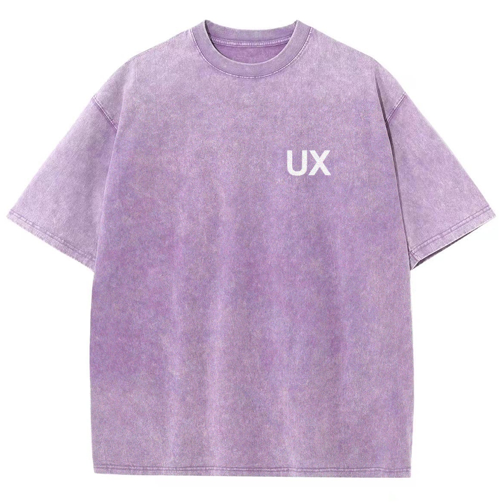 UX Designer Unisex Fit Washed T-Shirt Customscool