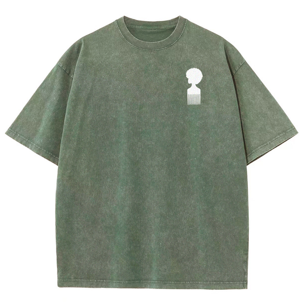 Loctician Unisex Fit Washed T-Shirt Customscool