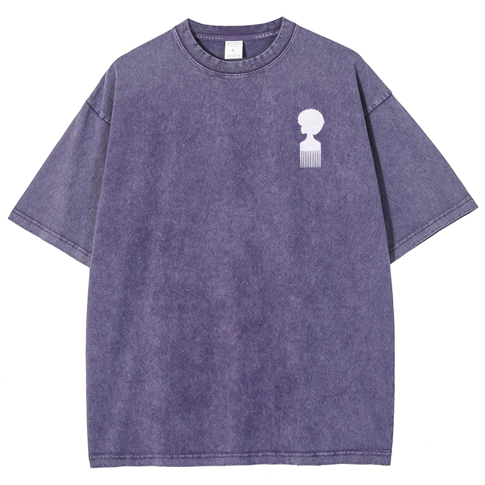 Loctician Unisex Fit Washed T-Shirt Customscool