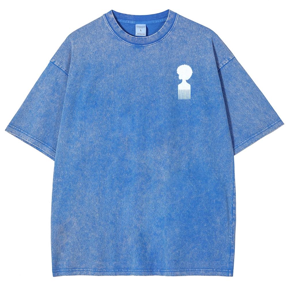 Loctician Unisex Fit Washed T-Shirt Customscool
