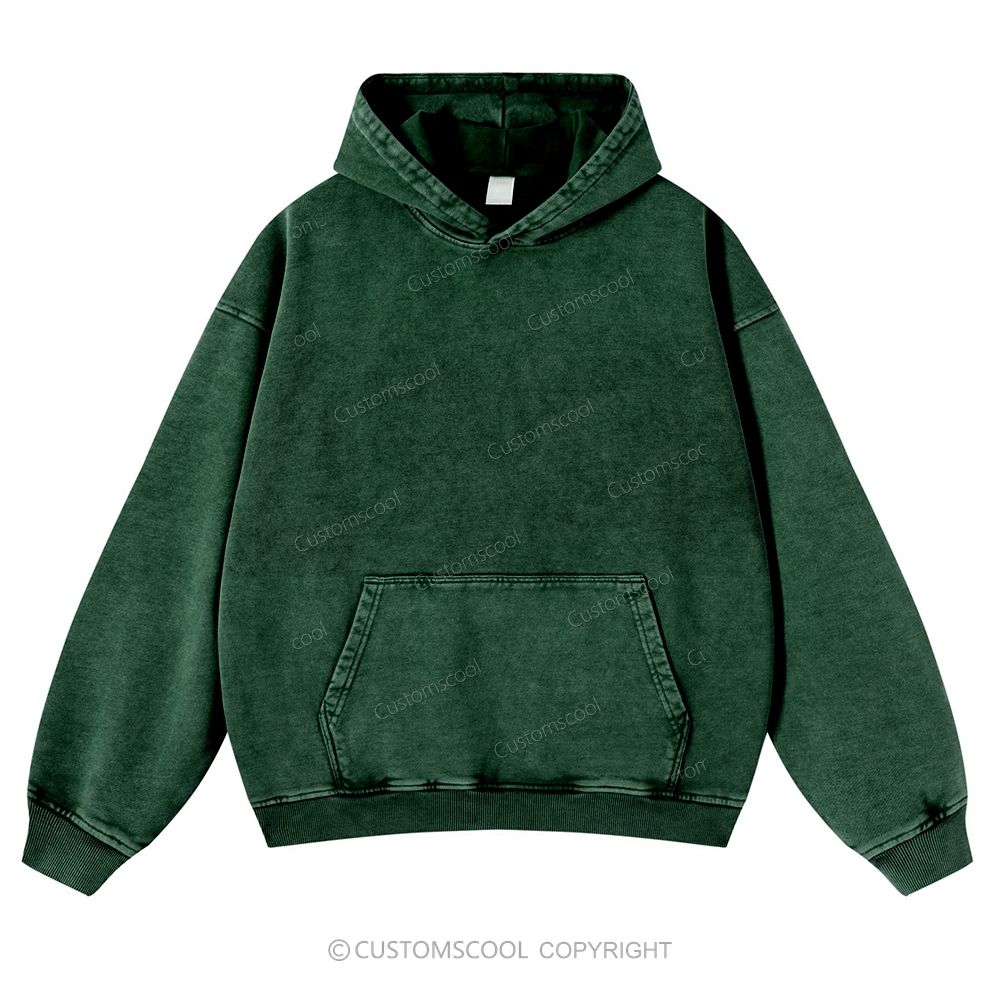Cocker Dad Club Casual Washed Hoodie
