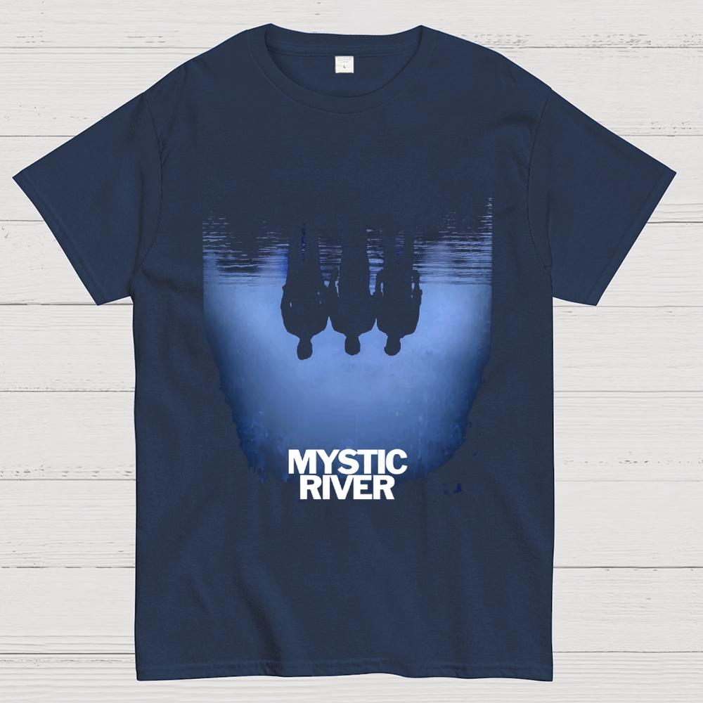 Silhouette Graphic Dark Drama Cotton T-shirt 