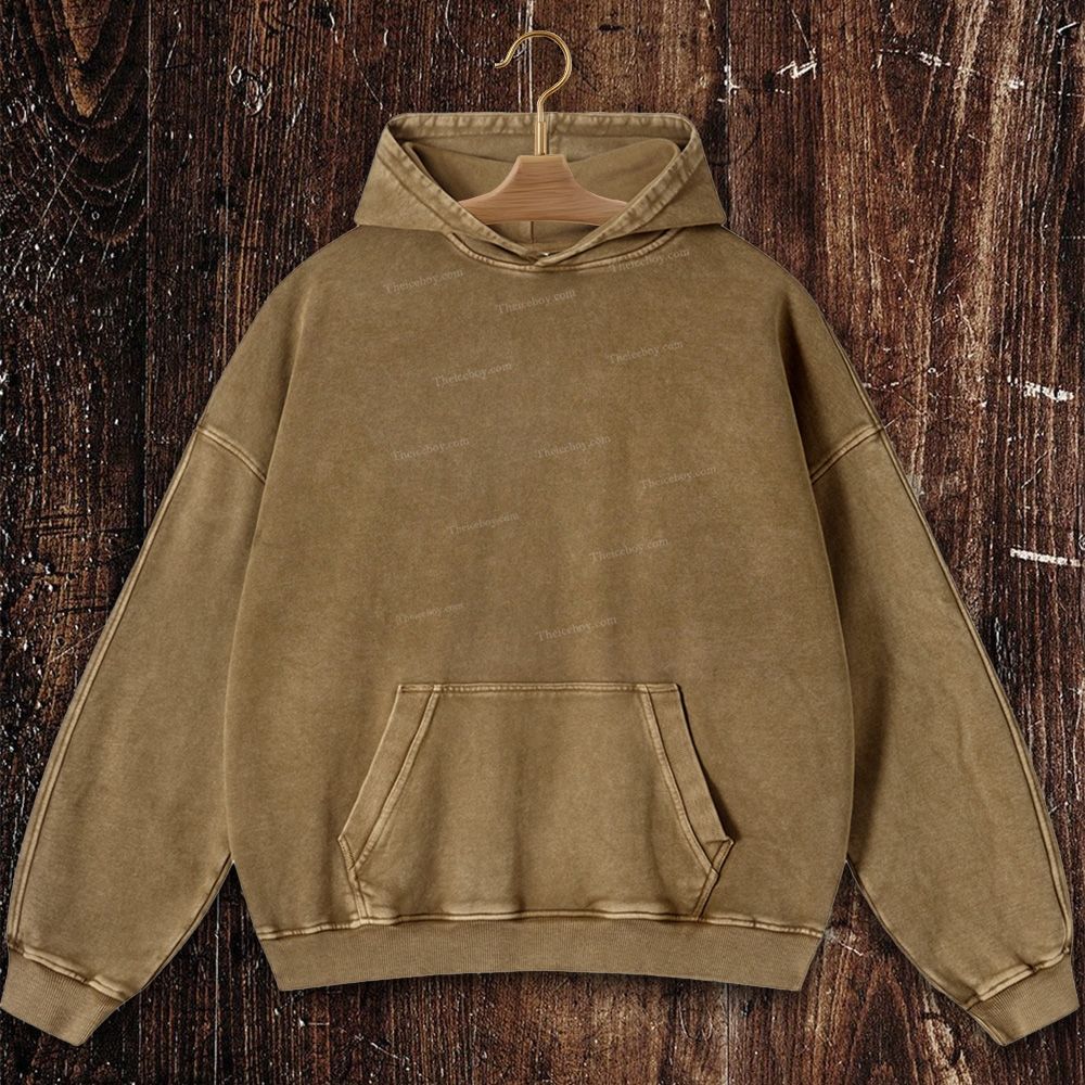 Prayer sense of sophistication Christian Washed Hoodie ICB2512021129