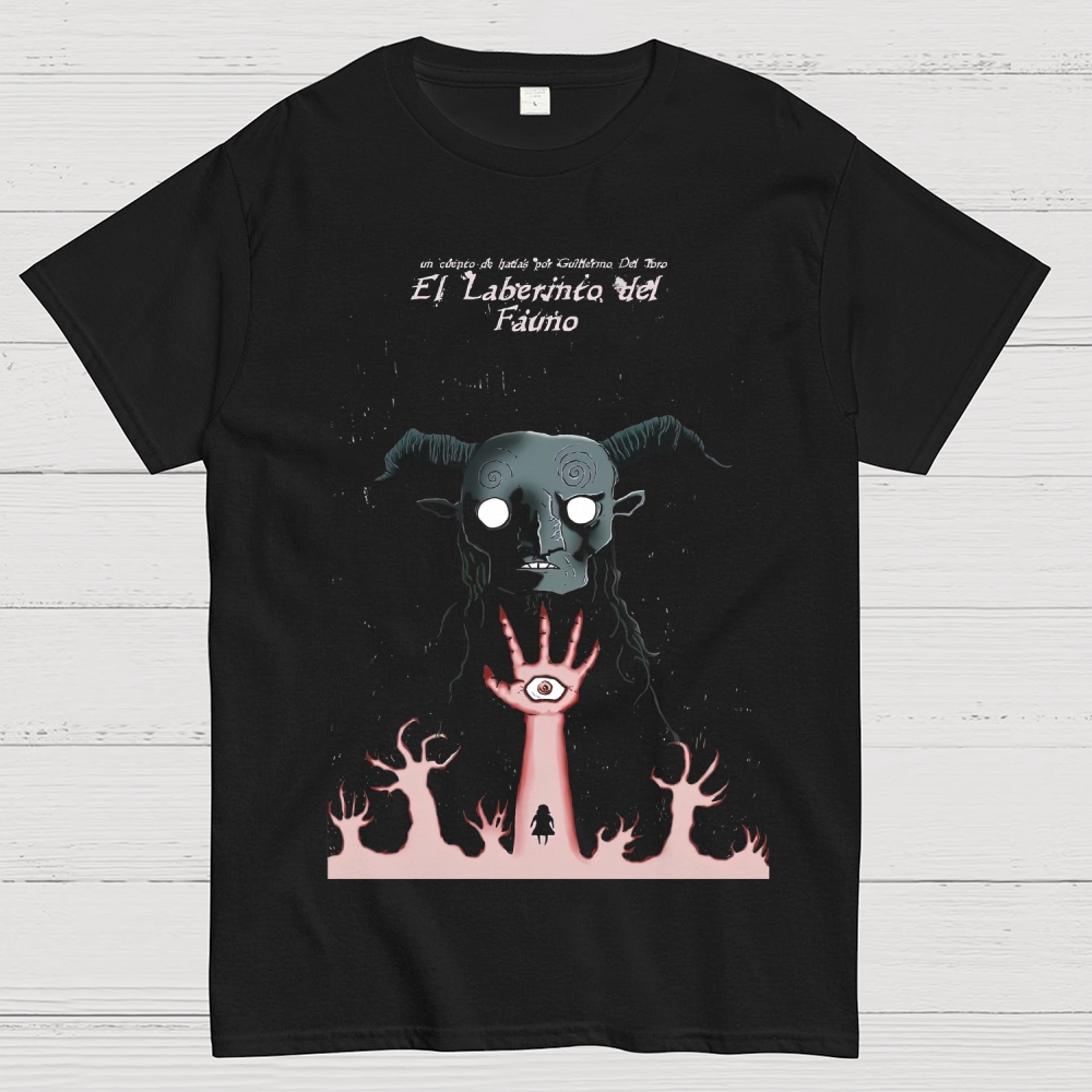 El Laberinto del Fauno Dark Fantasy Graphic Cotton T-shirt