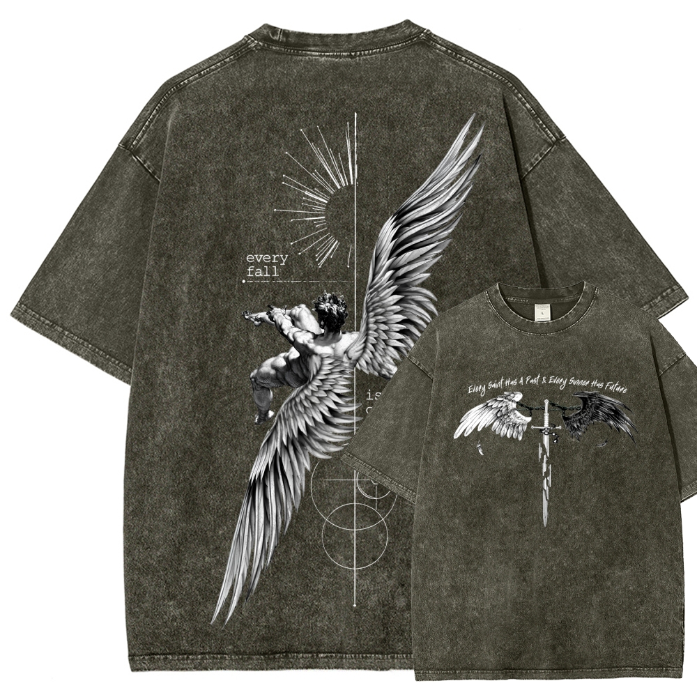 Unisex Fit Washed T-Shirt 2601001874