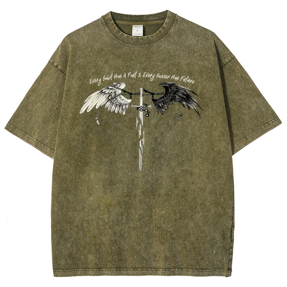 Unisex Fit Washed T-Shirt 2601001874