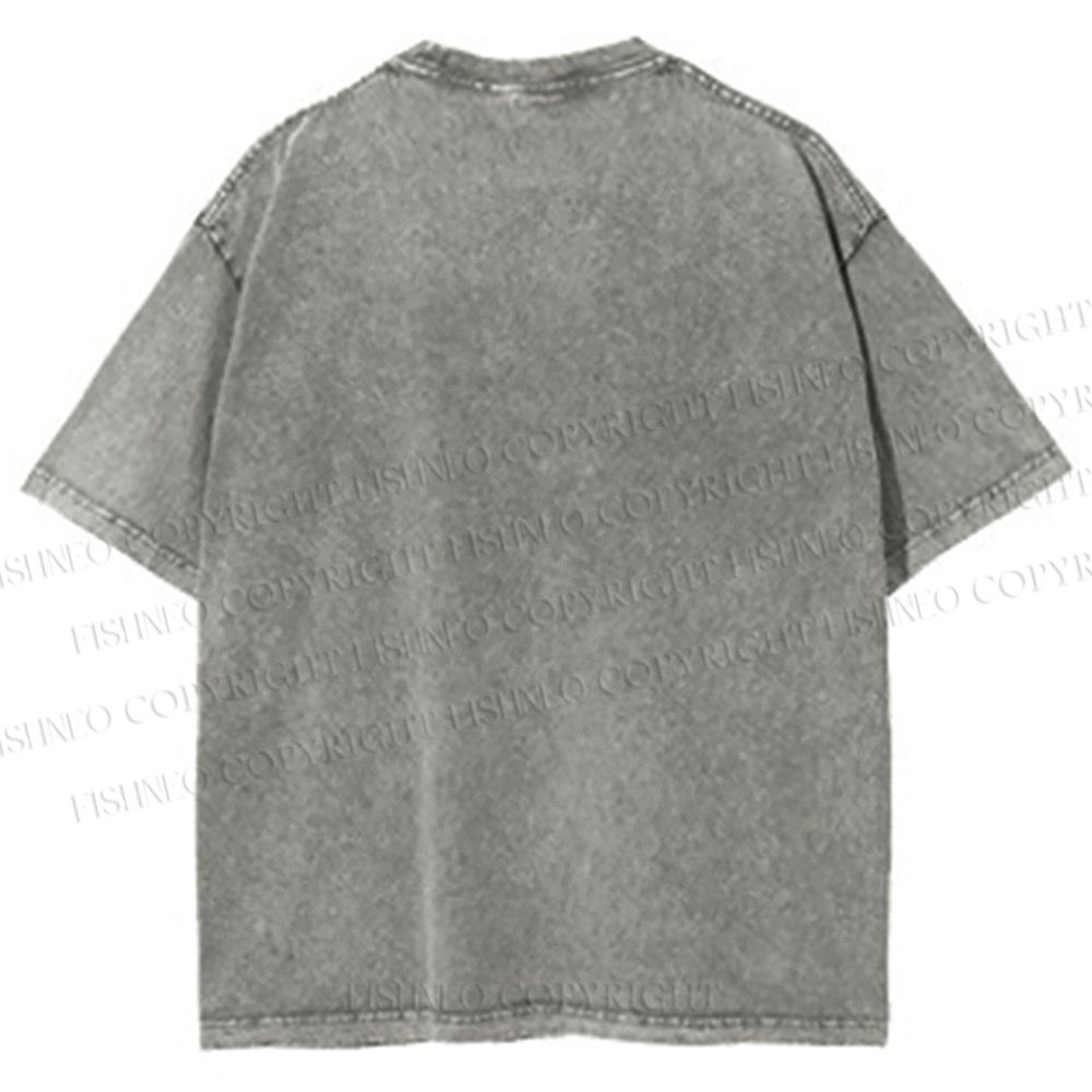 Unisex Takoyaki Printed Washed Tee