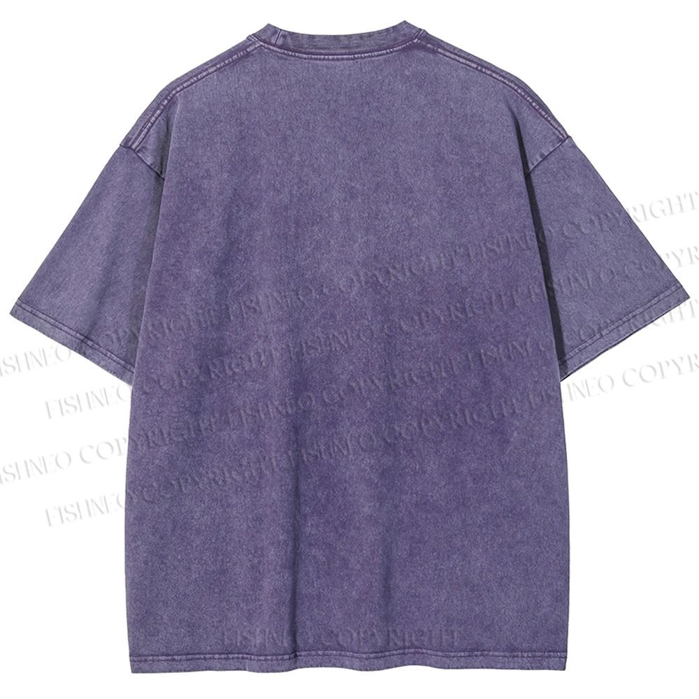 Unisex Takoyaki Printed Washed Tee