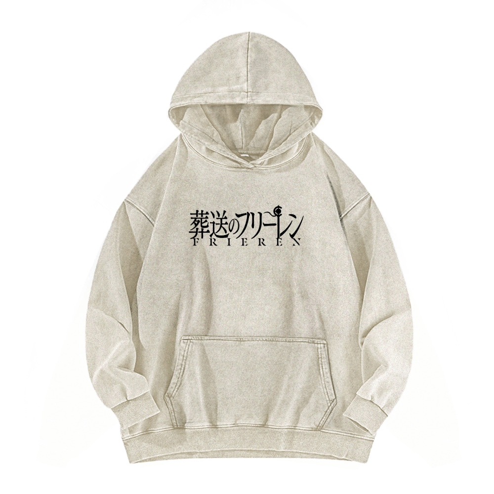 Frieren Unisex Washed Hoodie 2601005983