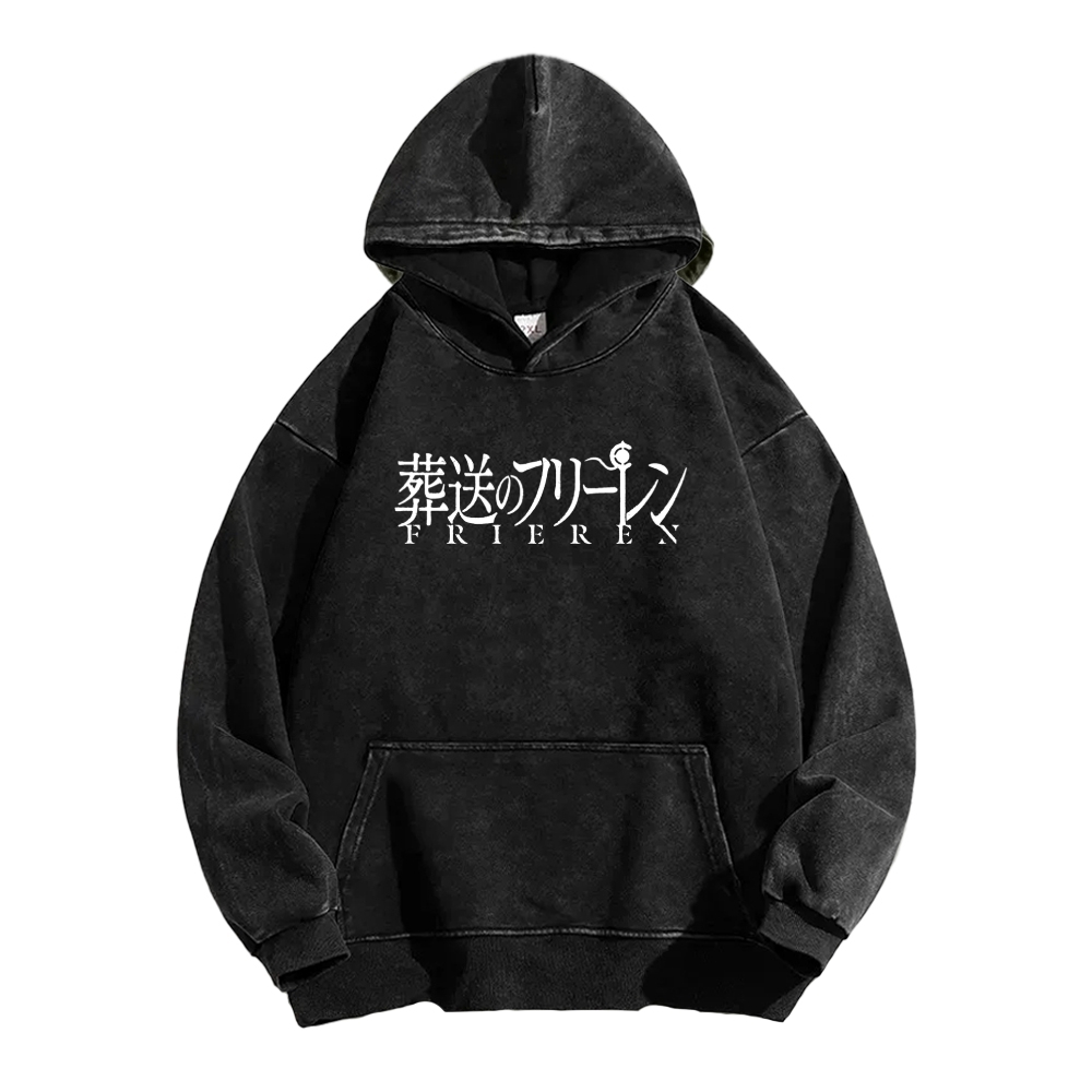 Frieren Unisex Washed Hoodie 2601005983