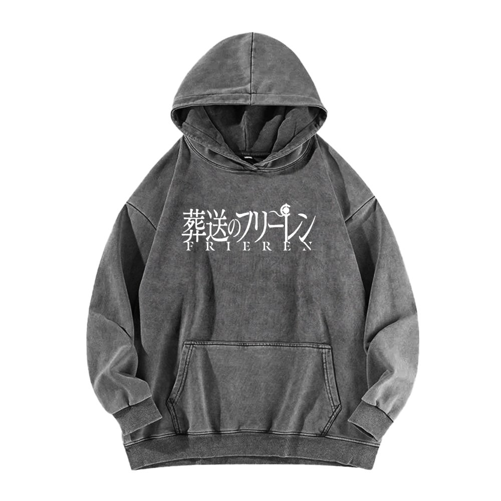 Frieren Unisex Washed Hoodie 2601005983