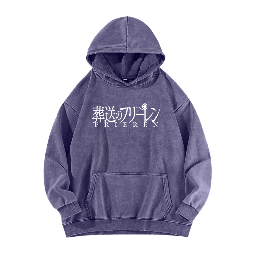 Frieren Unisex Washed Hoodie 2601005983
