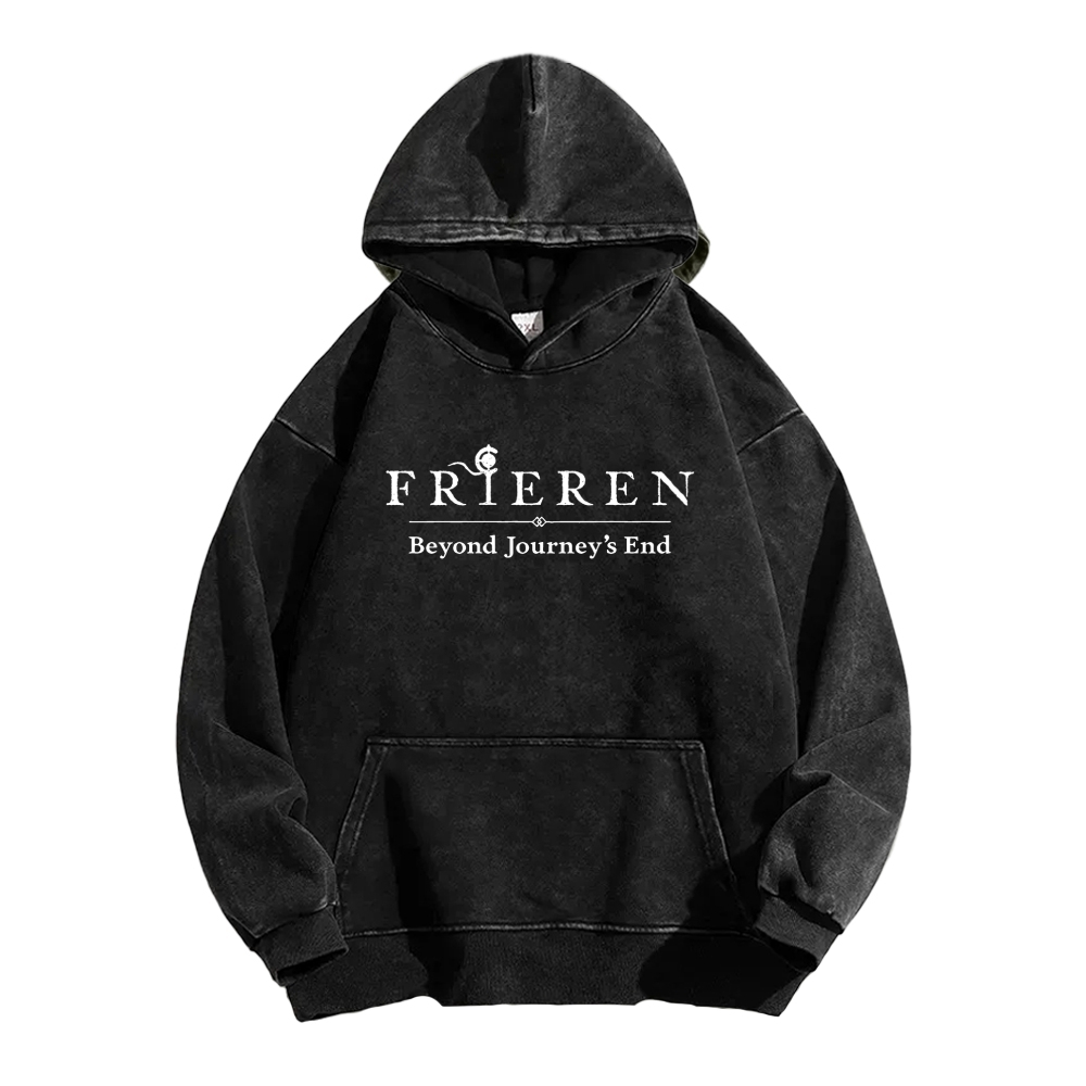 Frieren Unisex Washed Hoodie 2601005992