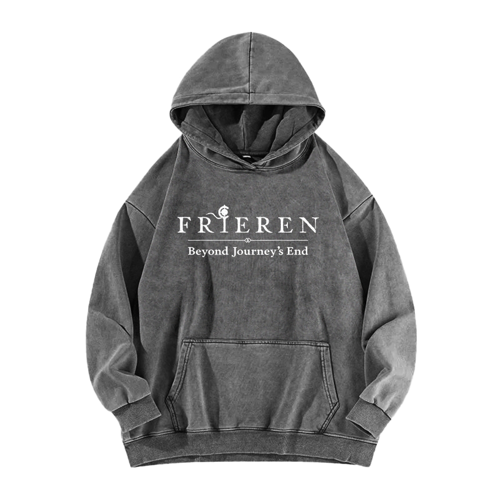 Frieren Unisex Washed Hoodie 2601005992