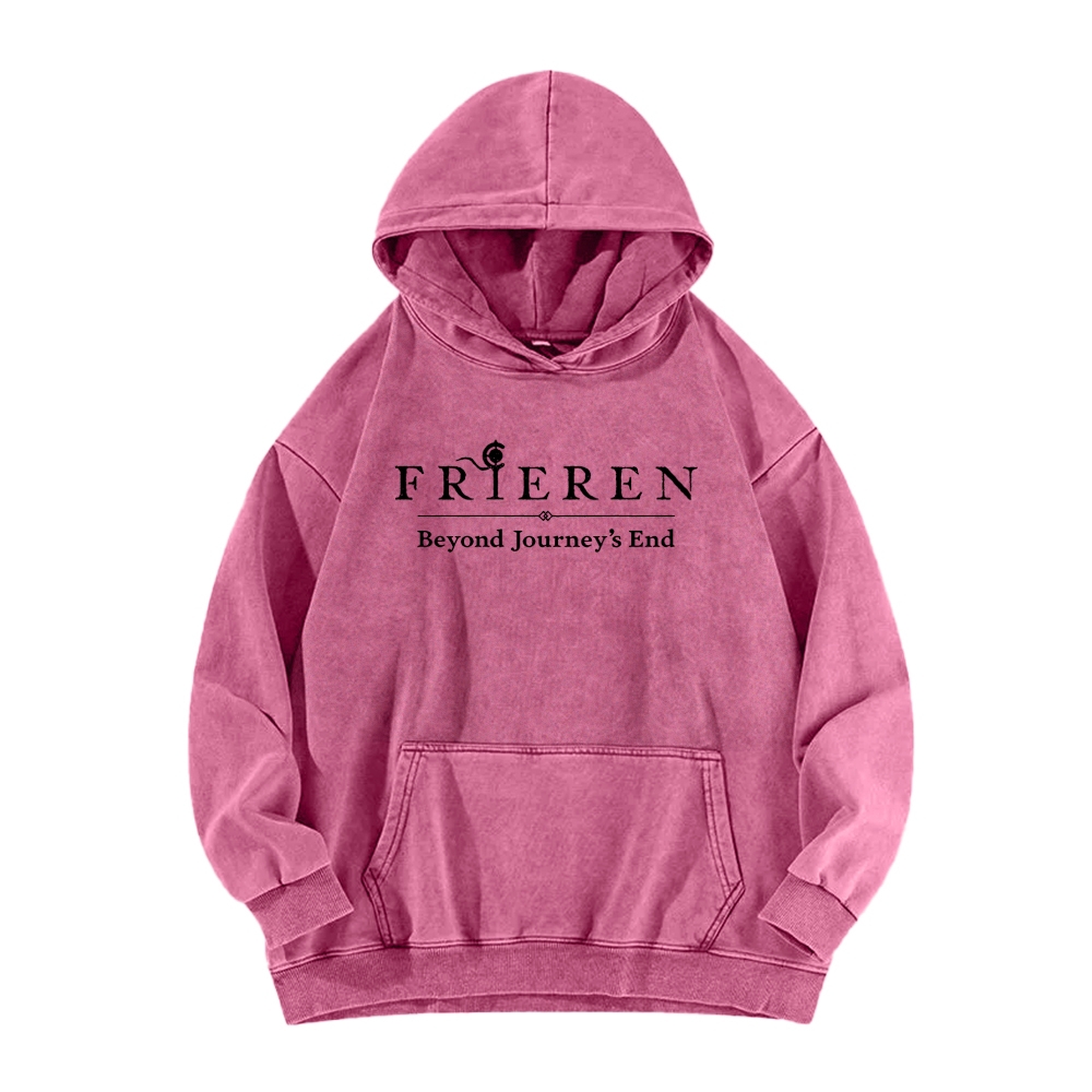 Frieren Unisex Washed Hoodie 2601005992