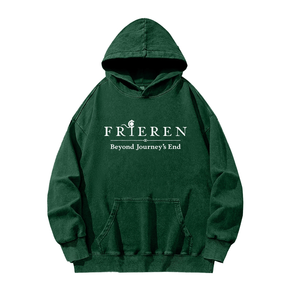 Frieren Unisex Washed Hoodie 2601005992