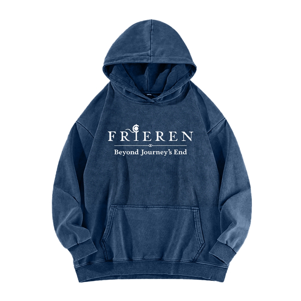 Frieren Unisex Washed Hoodie 2601005992