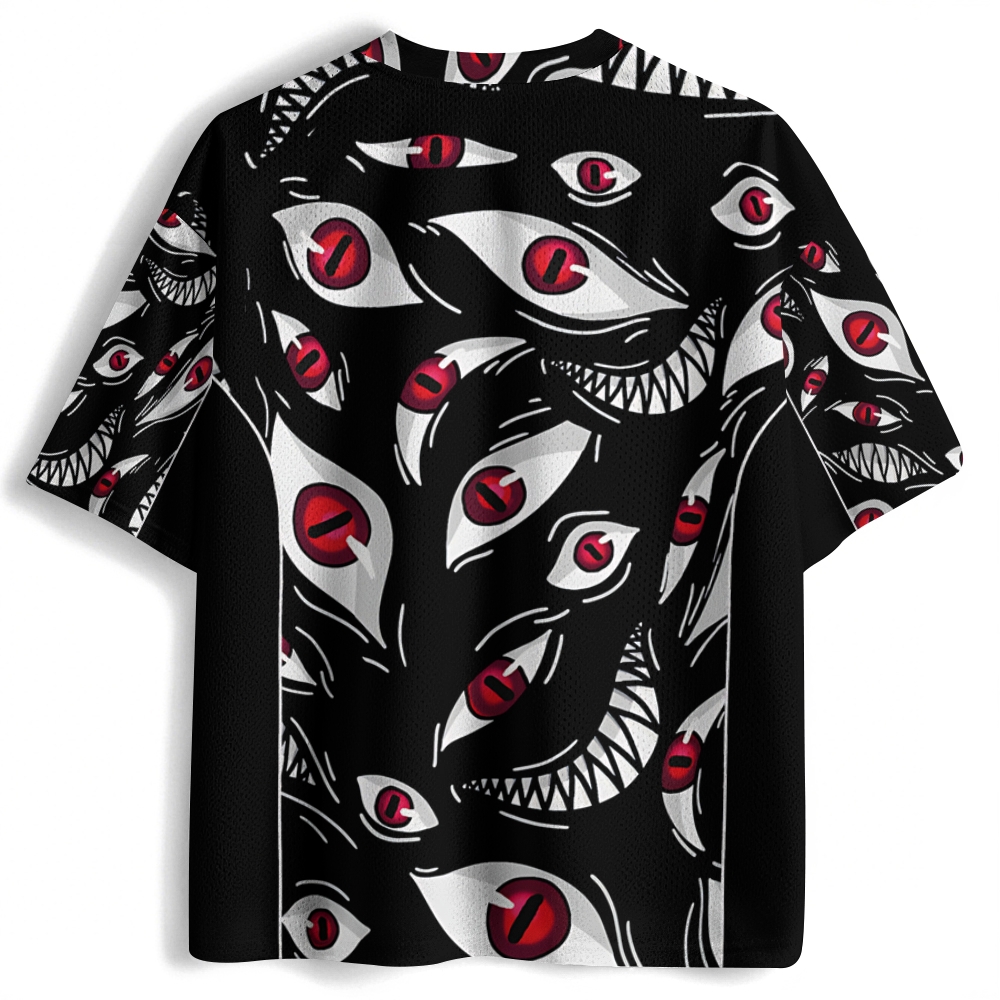 Fullmetal Alchemist Football Jersey Mesh Shirts 