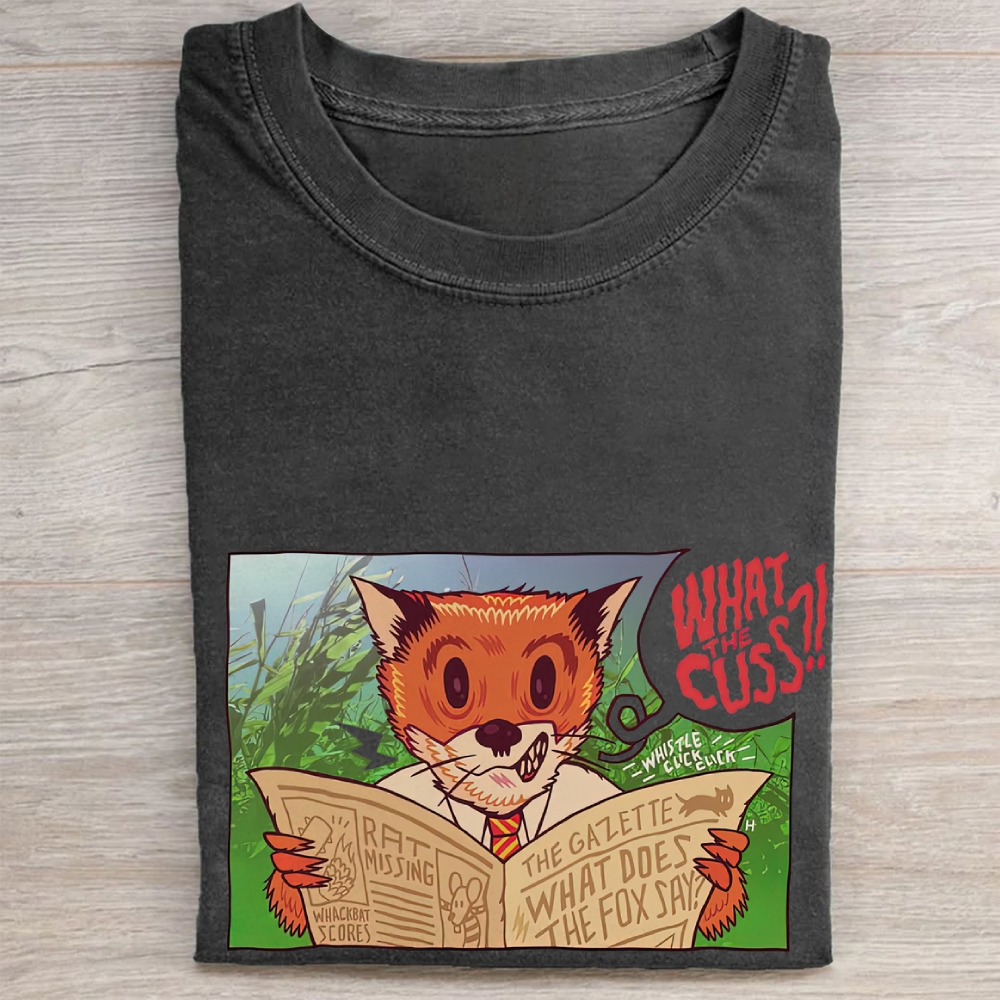 "What The Cuss?!" Vintage Washed Tee