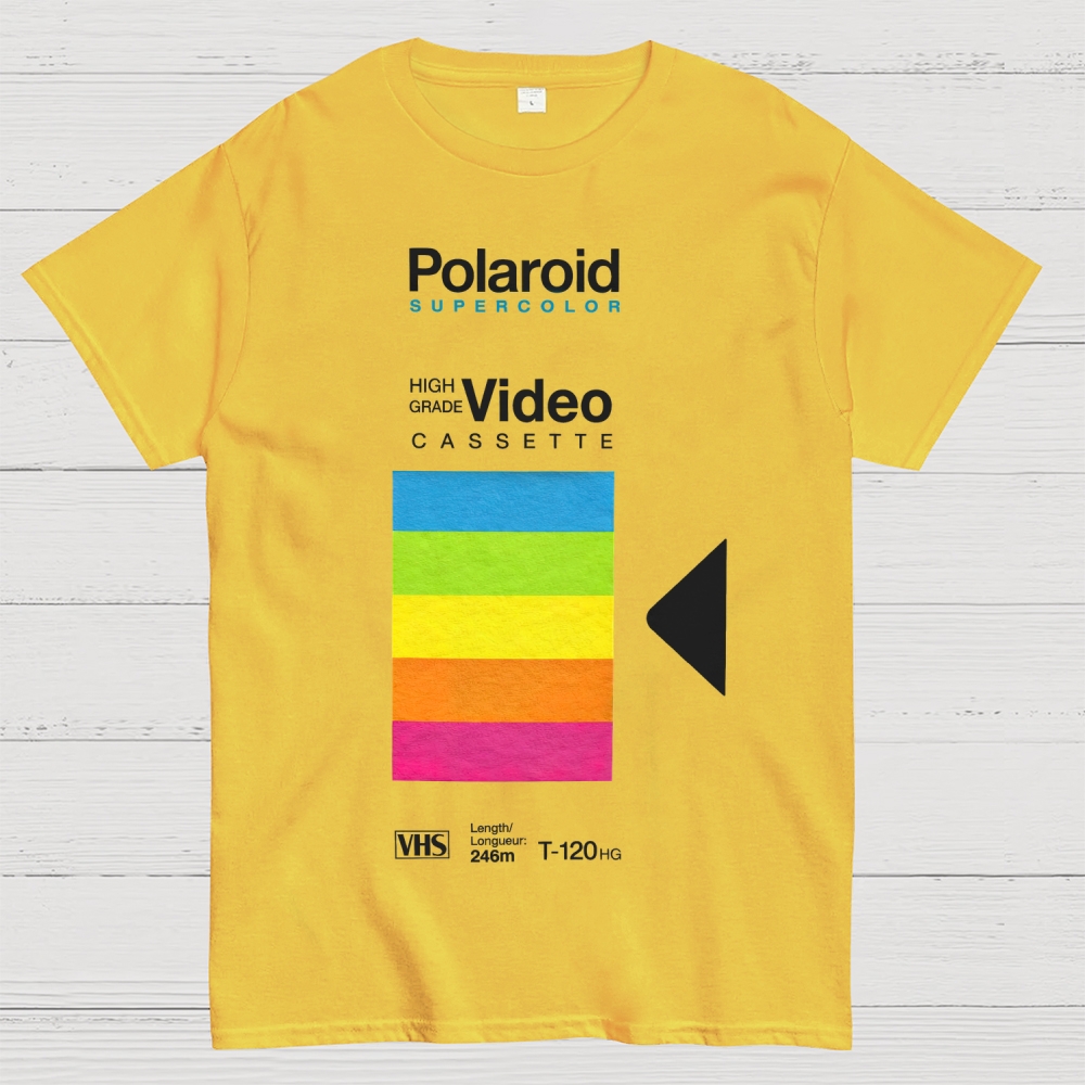 Retro VHS Tape Cotton T-shirt 