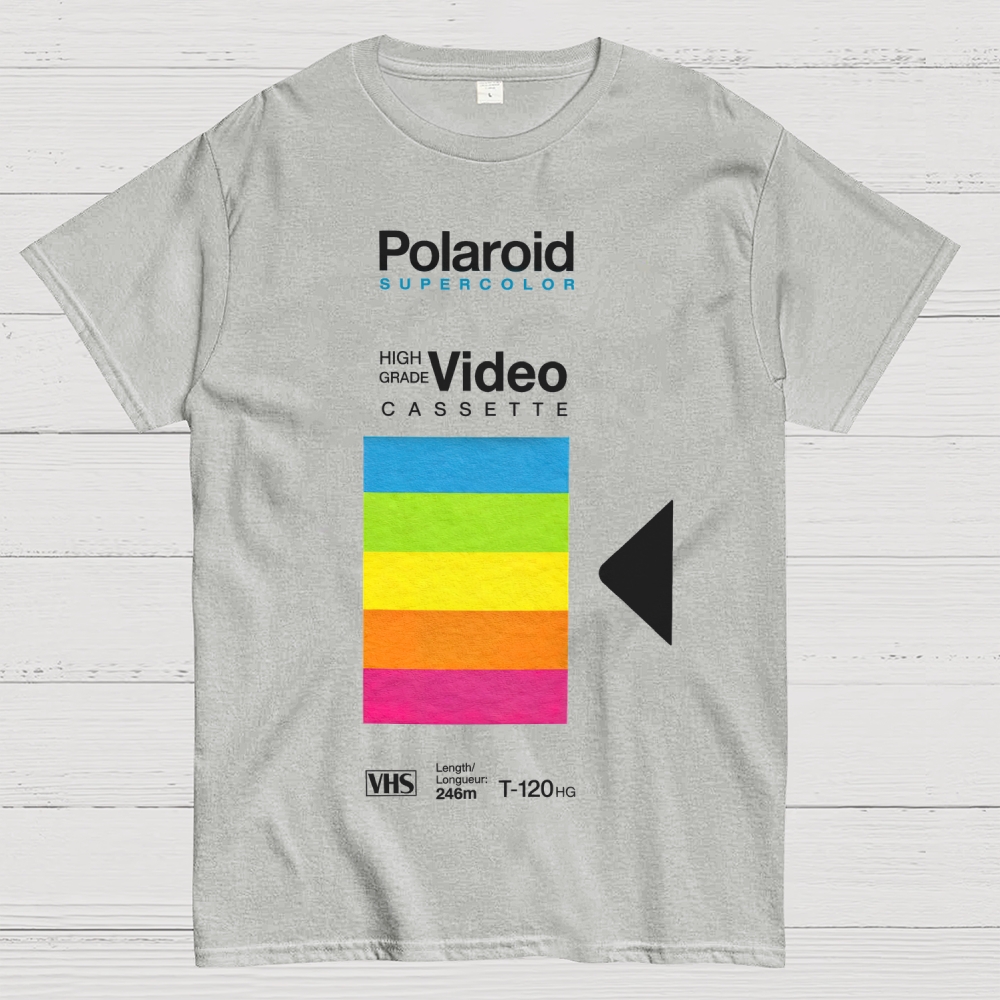 Retro VHS Tape Cotton T-shirt 