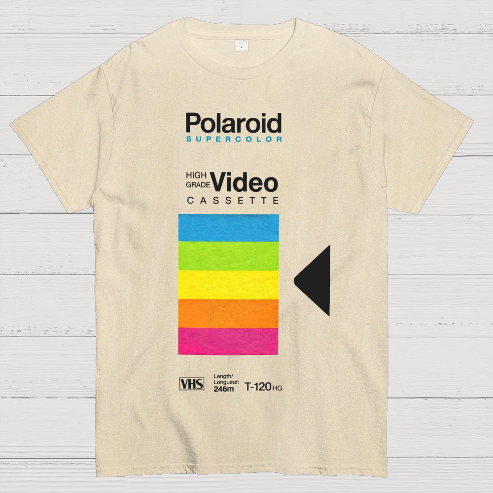 Retro VHS Tape Cotton T-shirt 