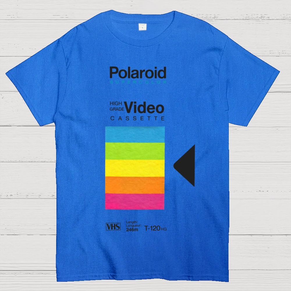 Retro VHS Tape Cotton T-shirt 