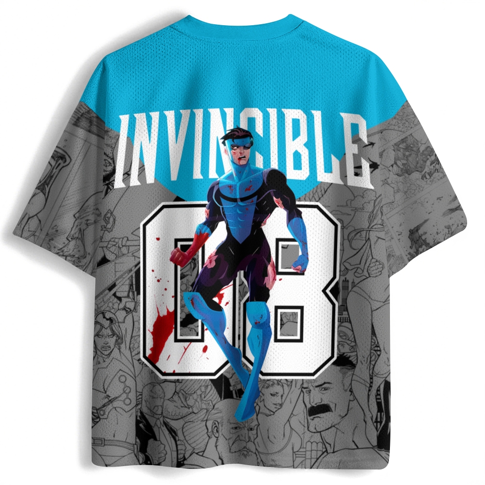 Invincible Football Jersey Mesh Shirts 