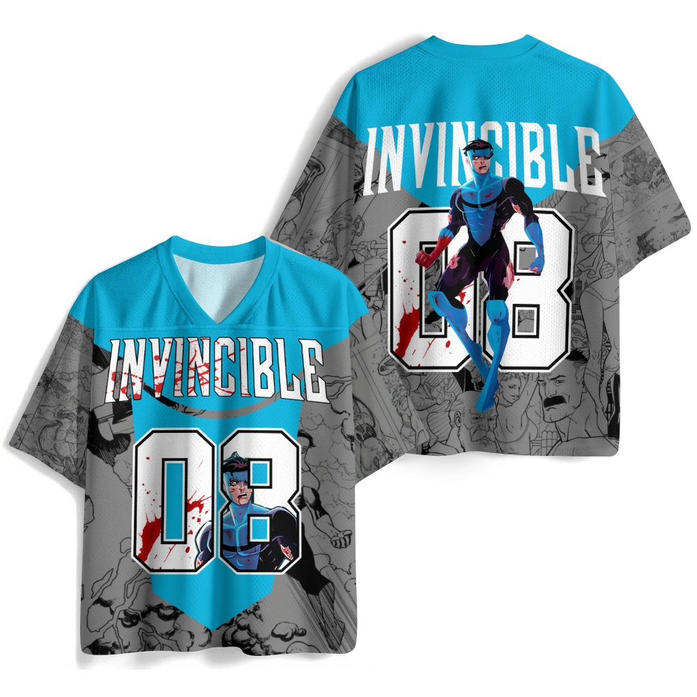 Invincible Football Jersey Mesh Shirts 