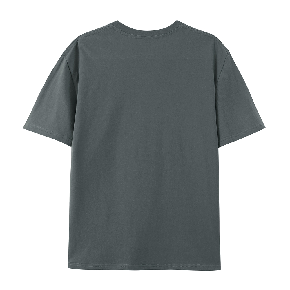 Pure Cotton Unisex Round Neck Anime T-Shirt Blue Lock