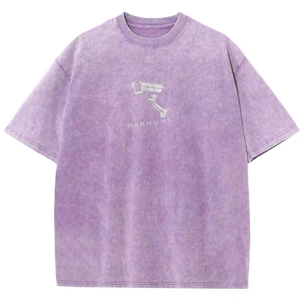 Manhunt Unisex Fit Washed T-Shirt 2604019247