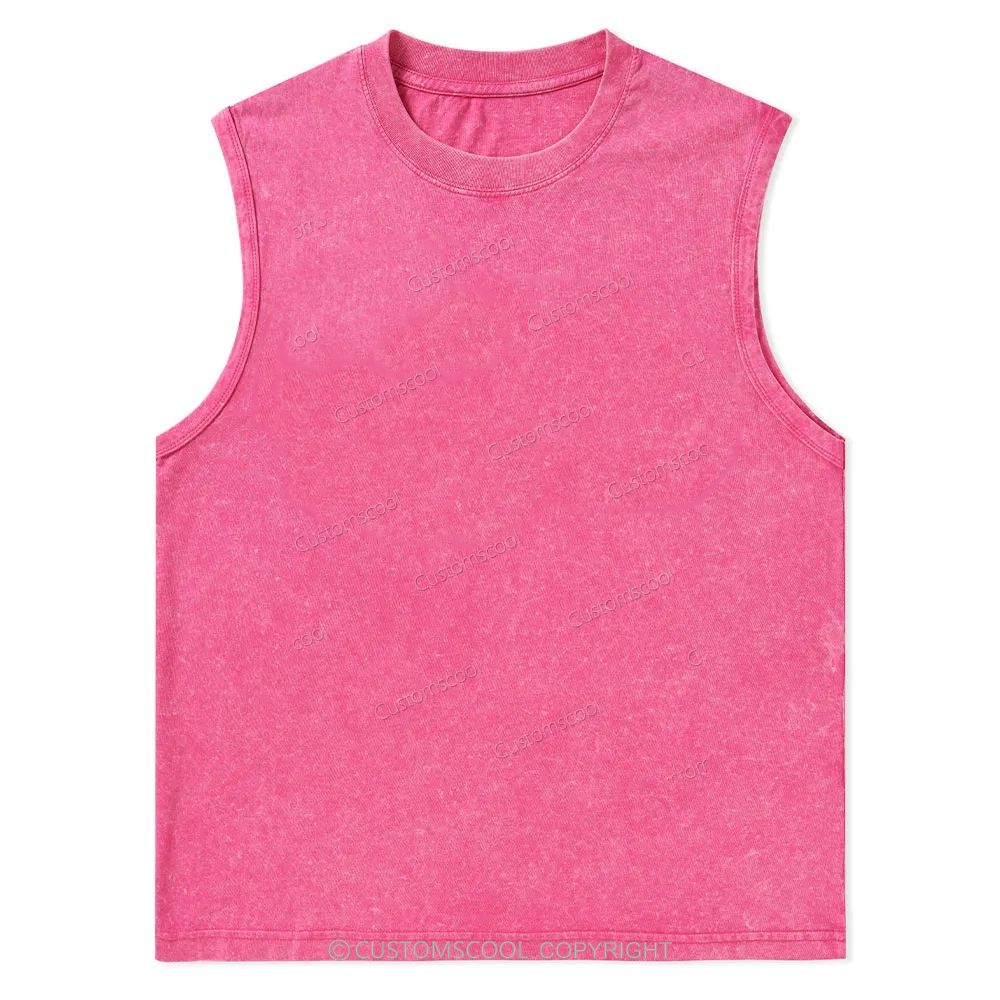 Addcustom Sicilian Dads Club Date Unisex Washed Tank Top