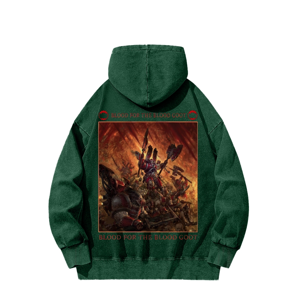 Warhammer 40k Vintage Unisex Washed Hoodies 
