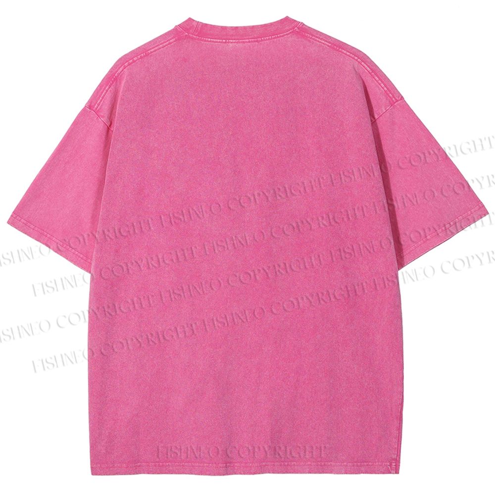Unisex Mtv Sunset Printed Washed Tee