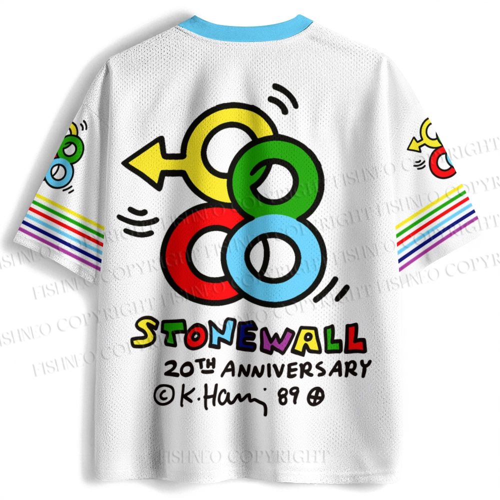 Keith Haring Stonewall Jersey Shirts