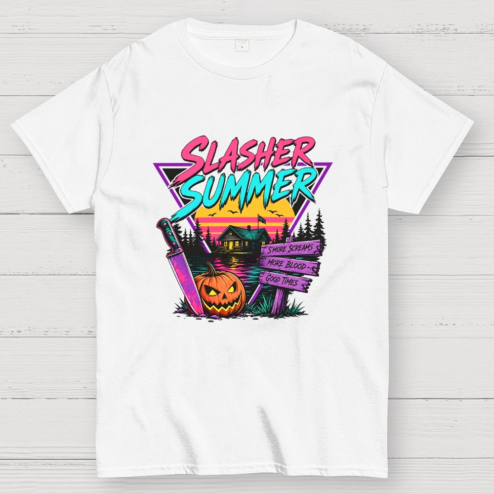 Slasher Summer Halloween Geek T-Shirt