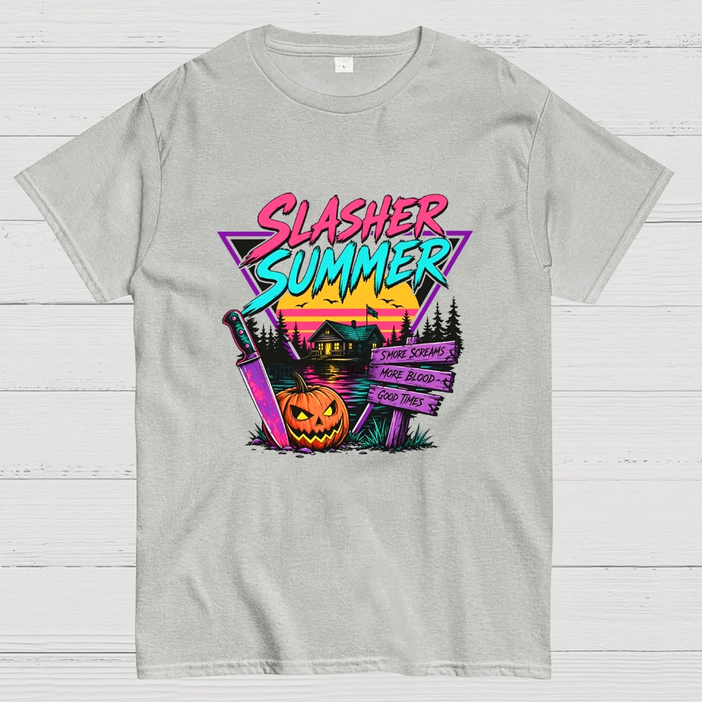 Slasher Summer Halloween Geek T-Shirt