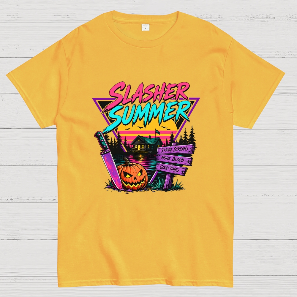 Slasher Summer Halloween Geek T-Shirt