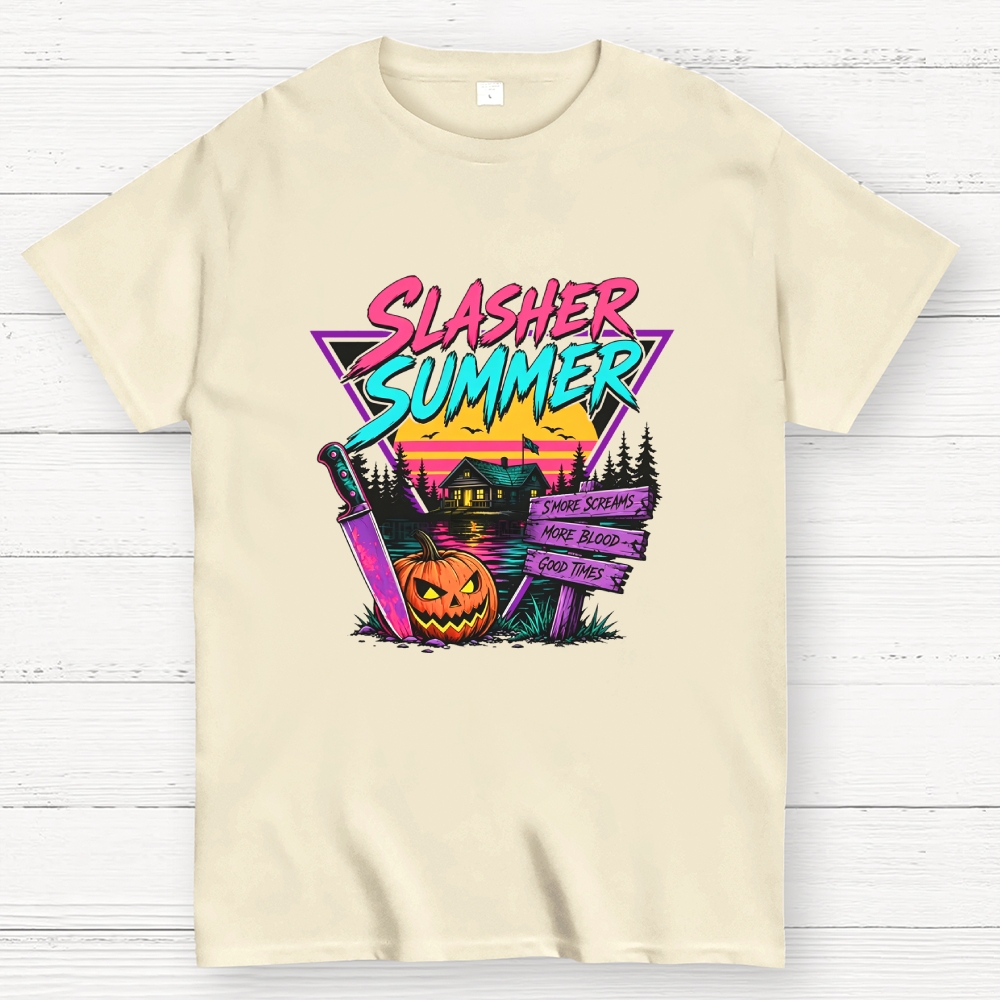 Slasher Summer Halloween Geek T-Shirt