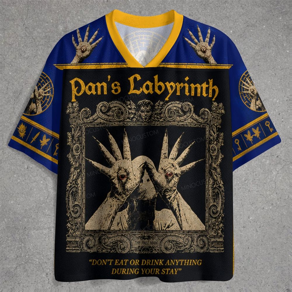 Pan's Labyrinth The Pale Man Horror Jersey Shirts