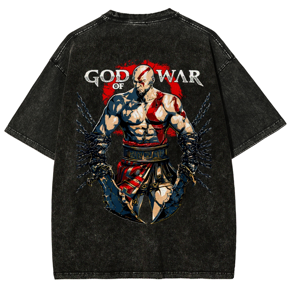 God of War Washed T-shirt 2608004038