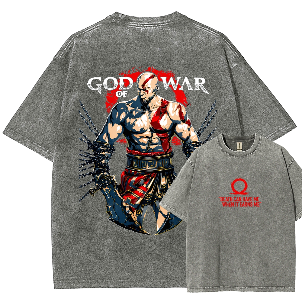 God of War Washed T-shirt 2608004038