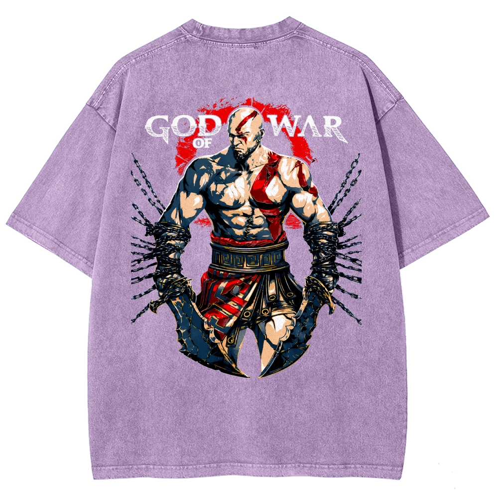 God of War Washed T-shirt 2608004038
