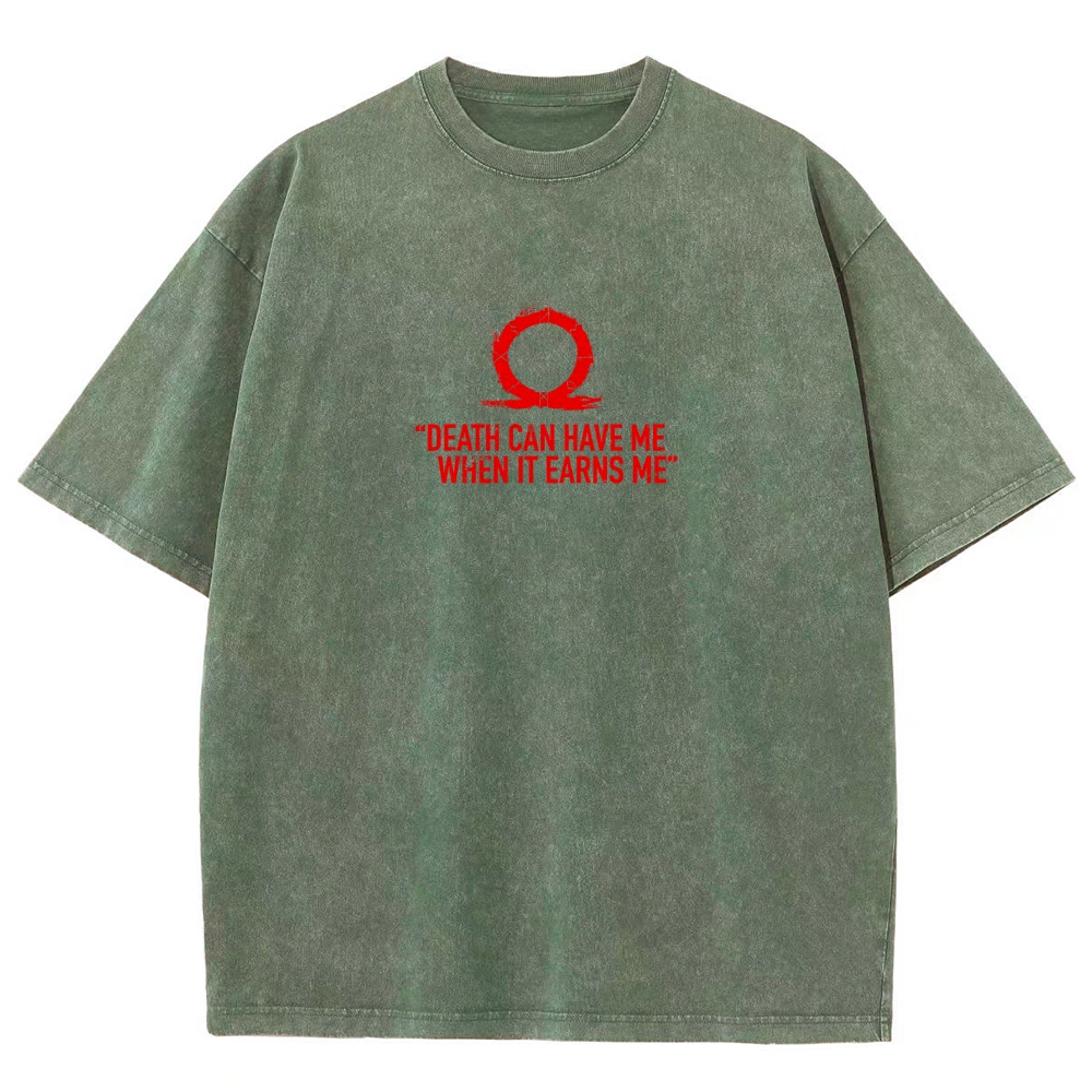 God of War Washed T-shirt 2608004038