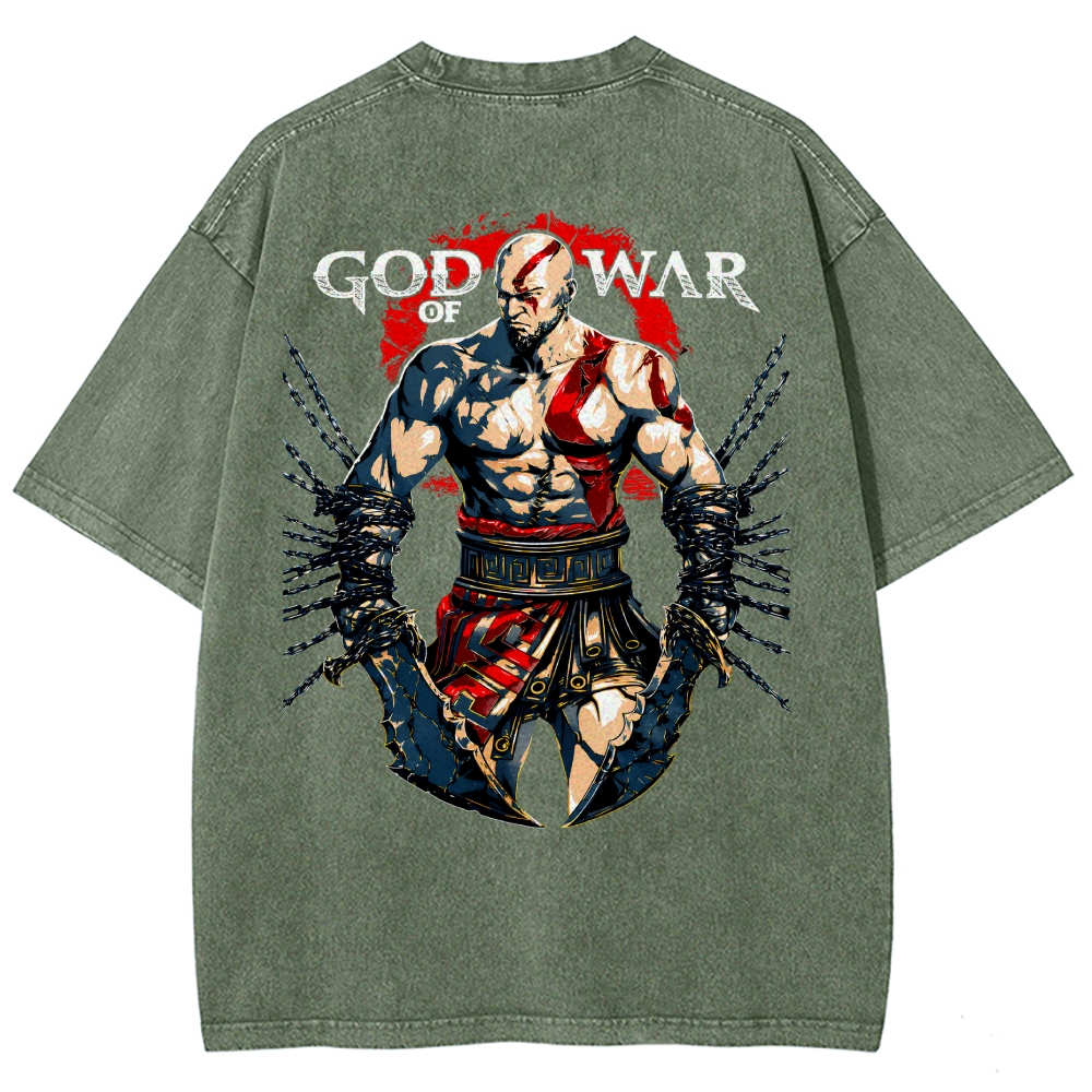 God of War Washed T-shirt 2608004038