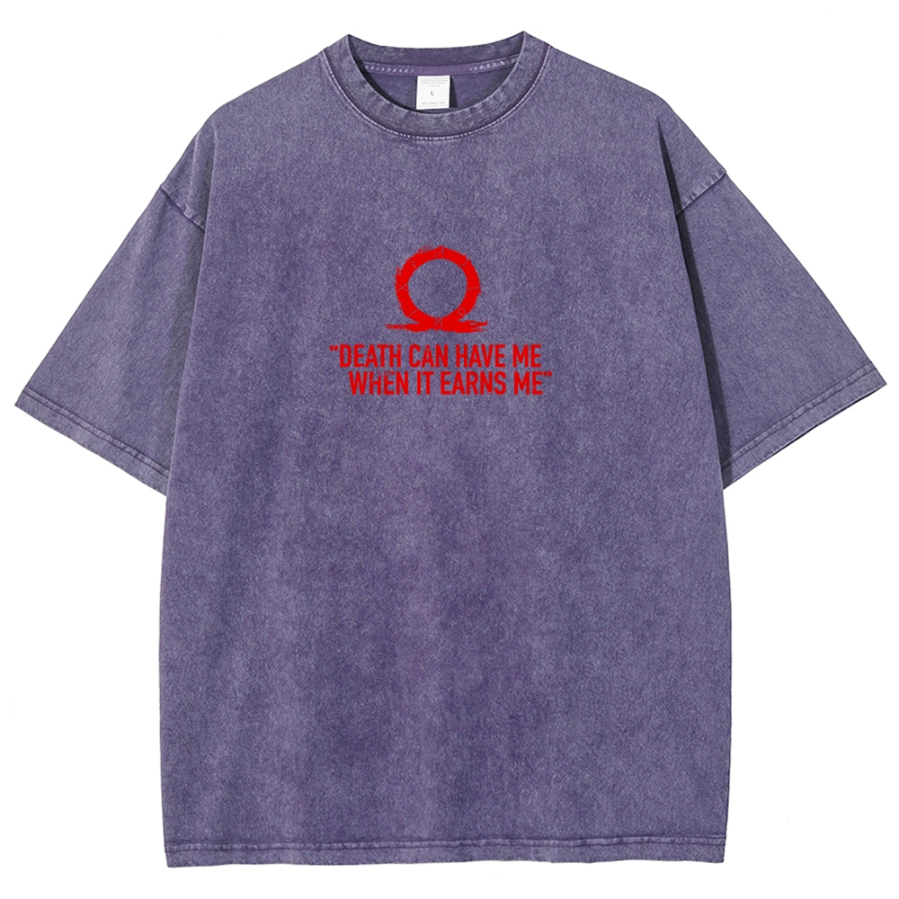 God of War Washed T-shirt 2608004038