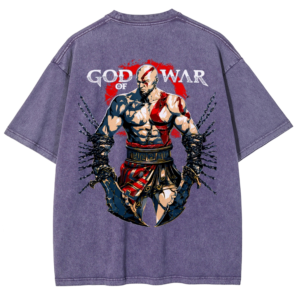 God of War Washed T-shirt 2608004038