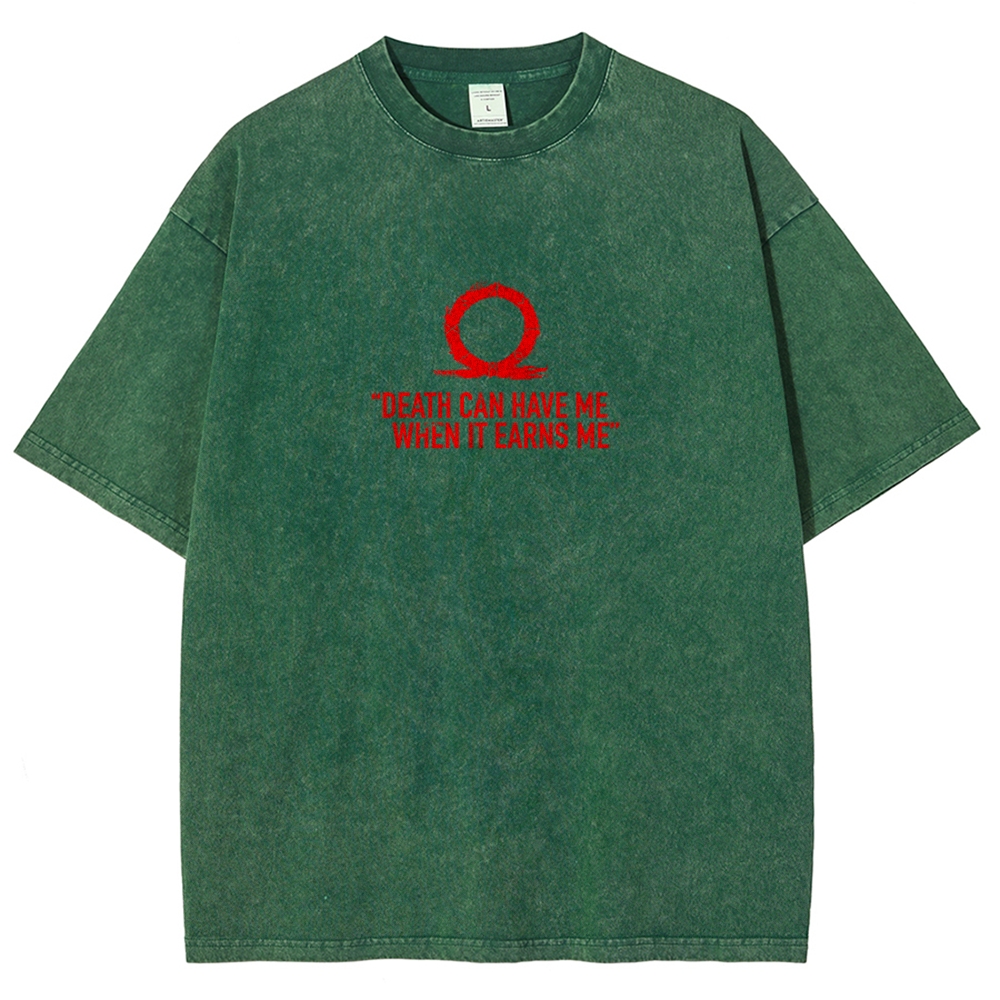 God of War Washed T-shirt 2608004038