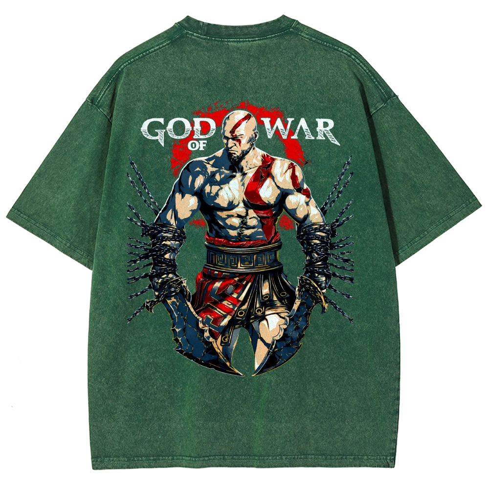 God of War Washed T-shirt 2608004038