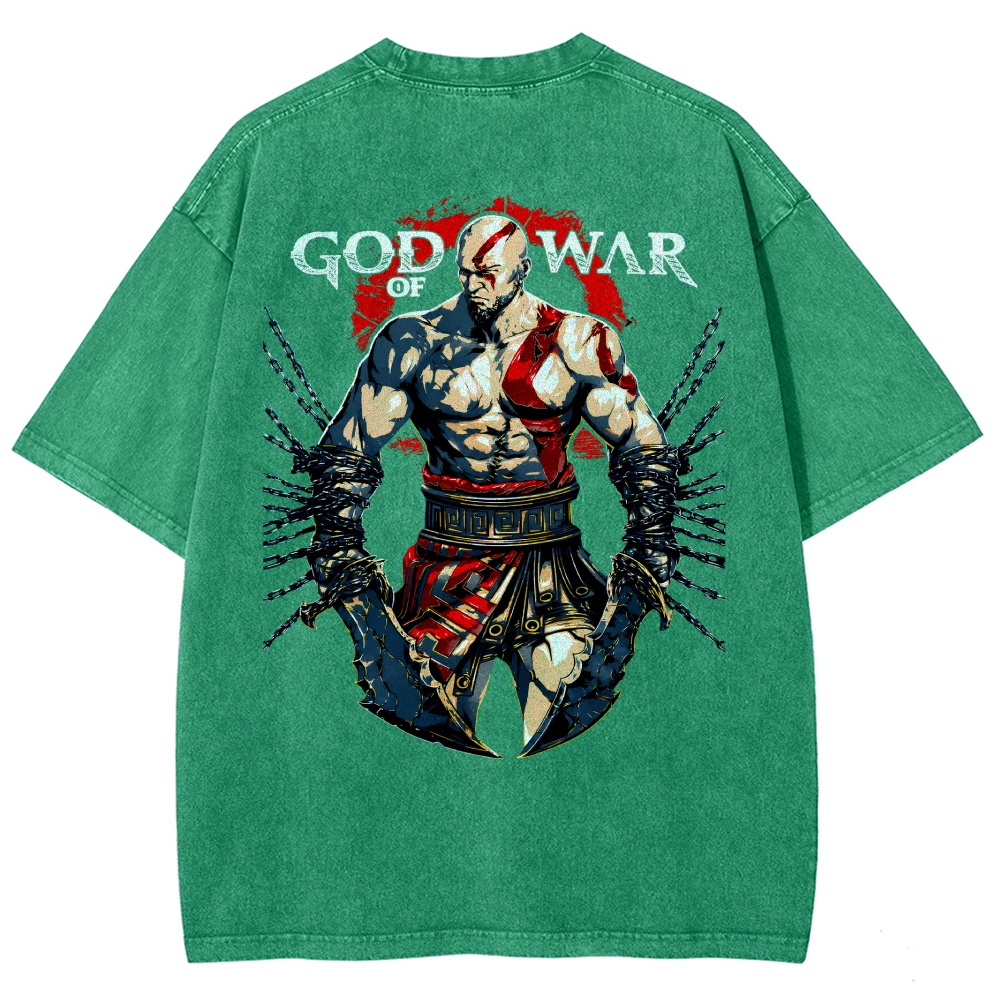 God of War Washed T-shirt 2608004038